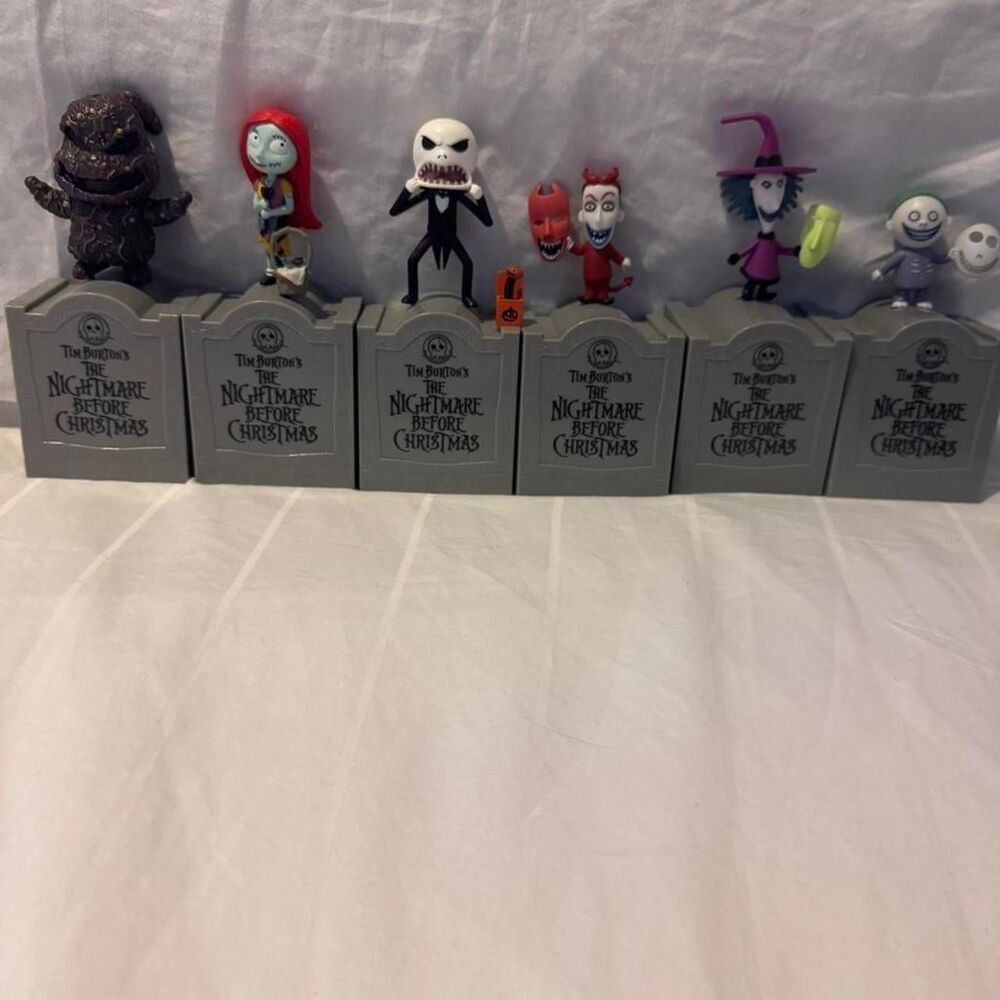 Nightmare Before Christmas Collector Figures - Full Set